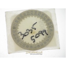 Disco data champagne Rolex calibro 3035 ref. B5099-1 nuovo